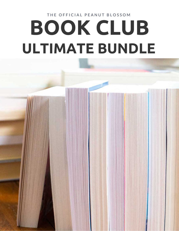 ULTIMATE BUNDLE: Peanut Blossom Book Club 2025 Journal & Accessory Pack