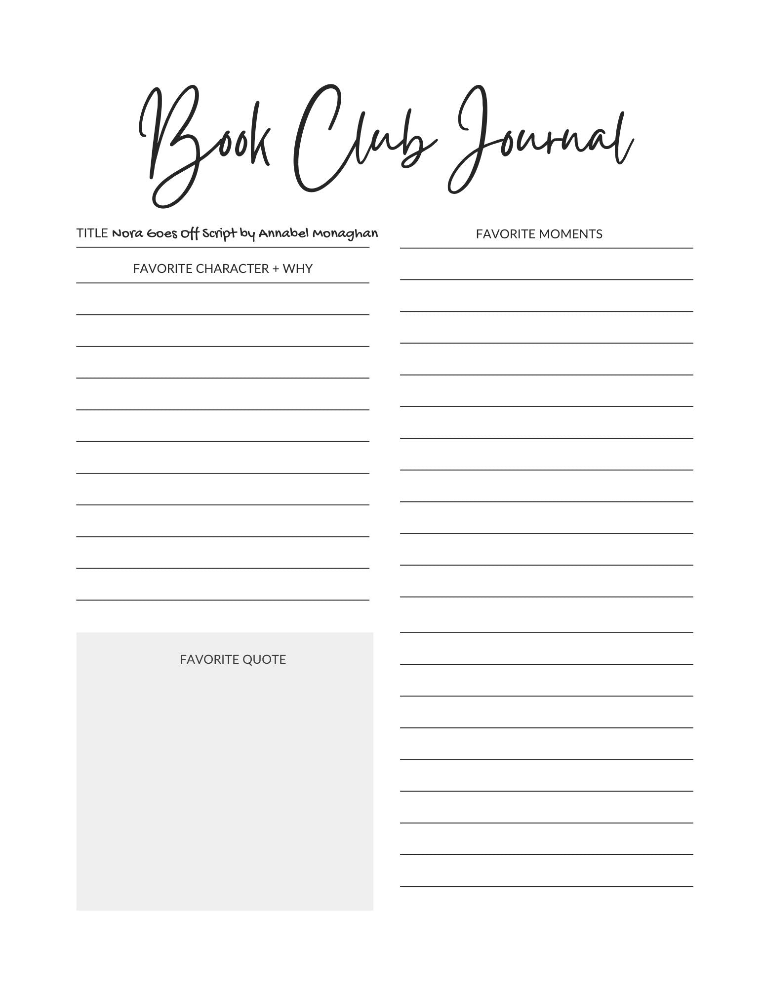 Official 2024 Peanut Blossom Book Club Journal – Happy Family Movement