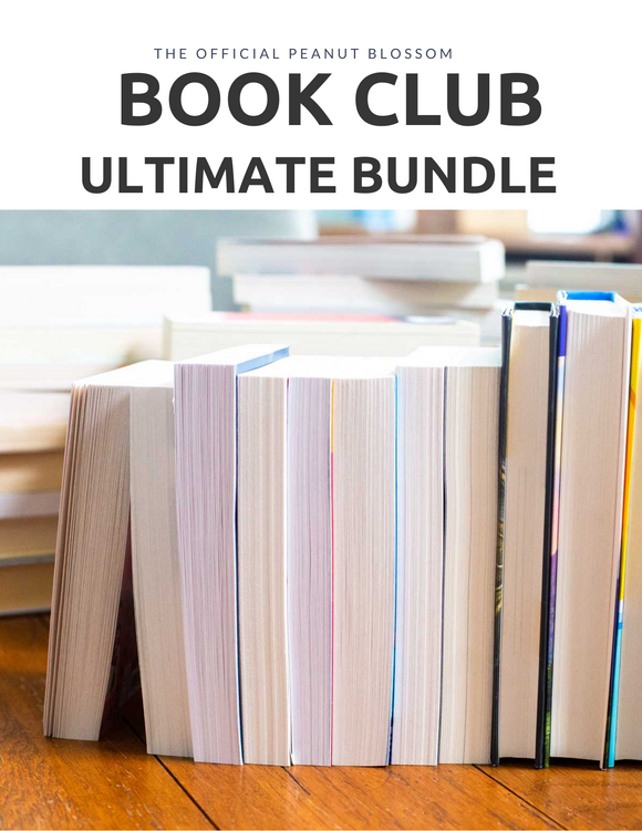 ULTIMATE BUNDLE: Peanut Blossom Book Club Journal & Accessory Pack