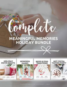 Meaningful Memories — A Christmas activities bundle for families