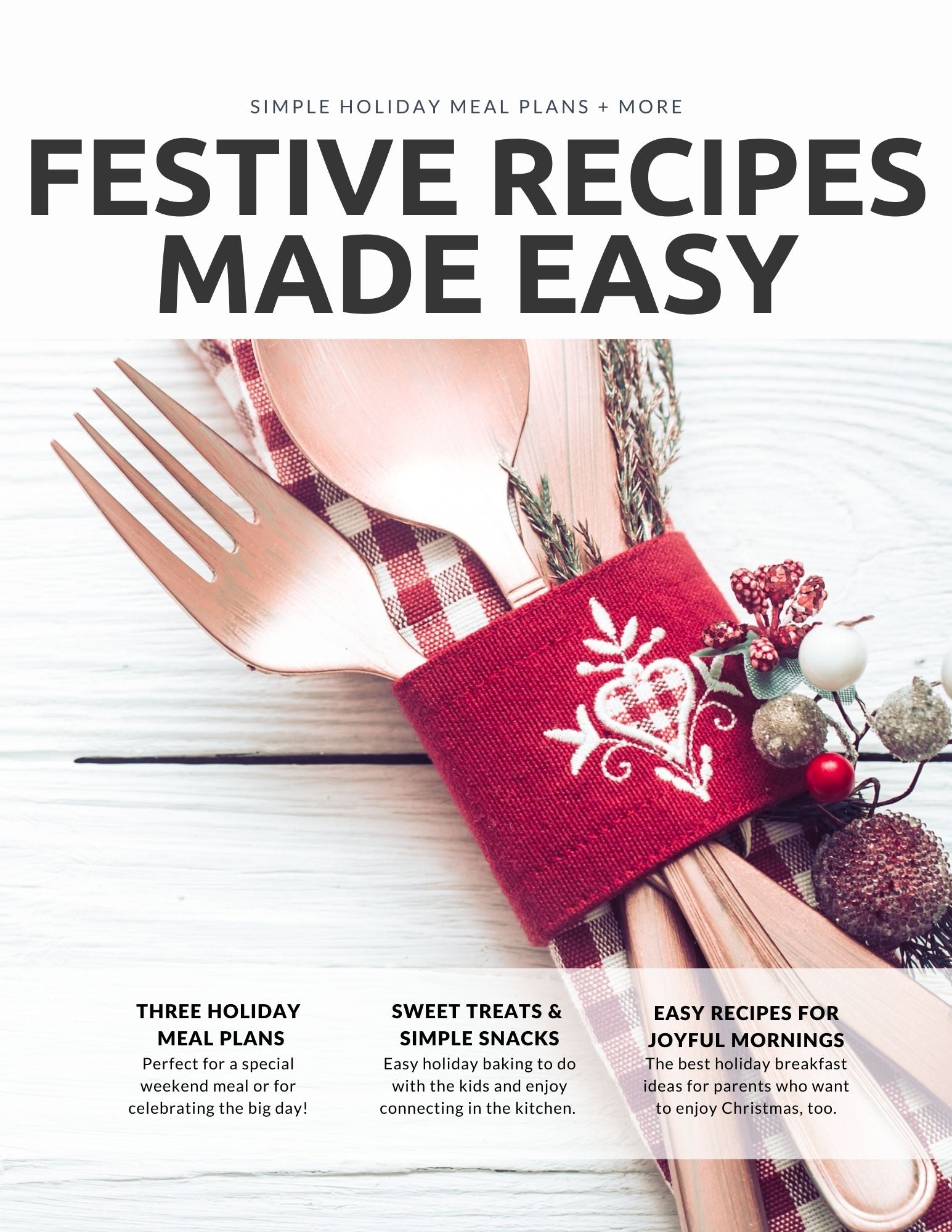 Create a holiday cookbook for your favorite family recipes!